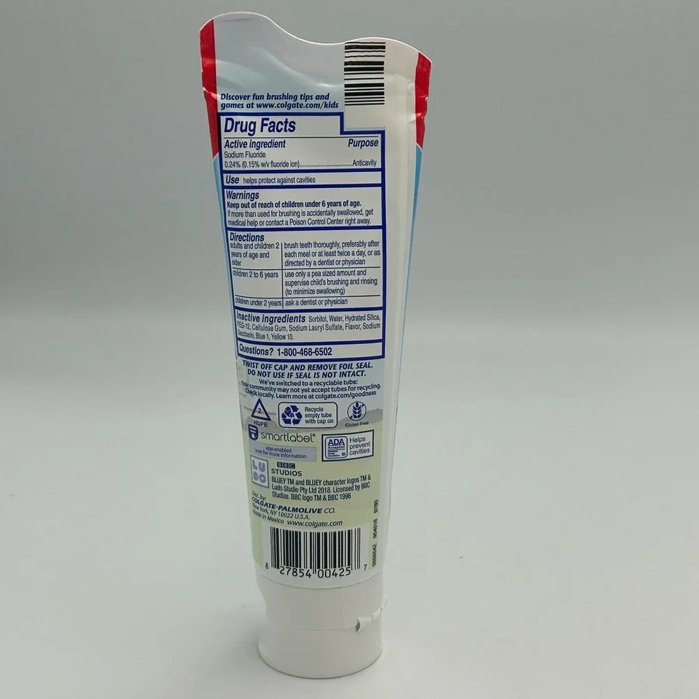 colgate bubble new bluey